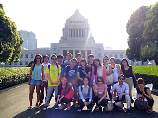 Field trip to the National Diet Building